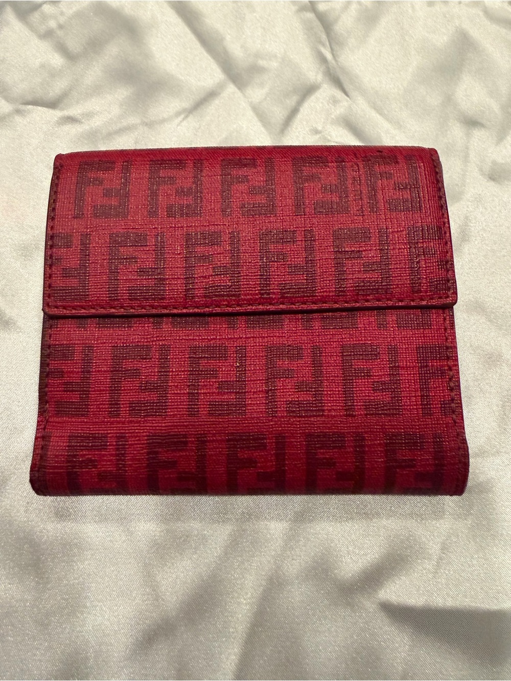 FENDI Compact Wallet Zucchino Monogram - Picture 8 of 14